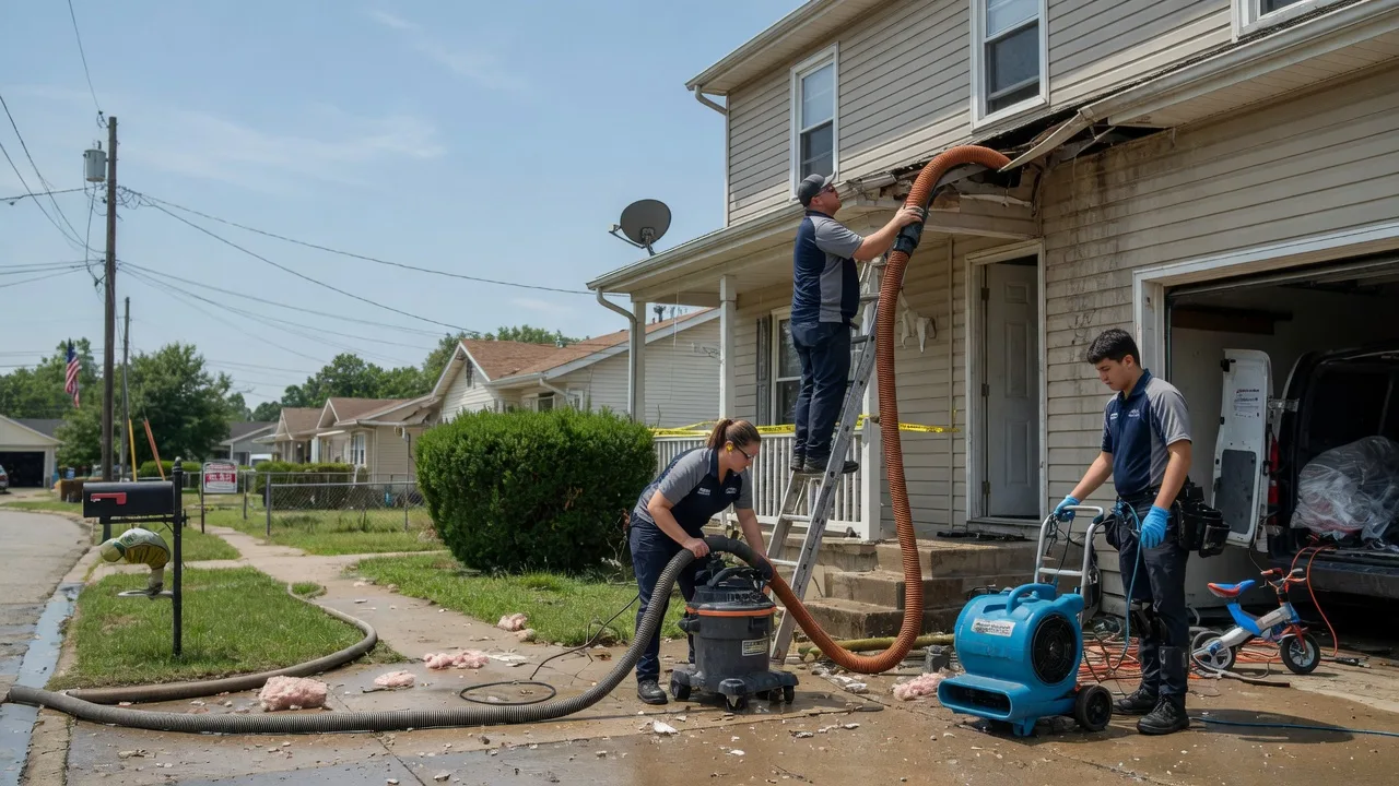Water Damage Restoration in Pana, IL near me